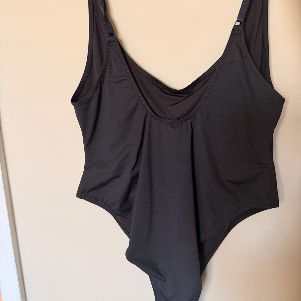 SKIMS Black One-Piece Swimsuit